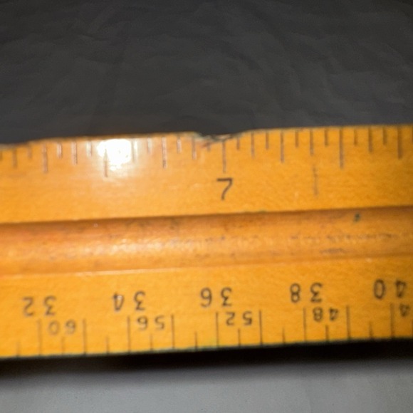 VTG‎ Boxwood Triangle Engineer Ruler 13" - Picture 3 of 9